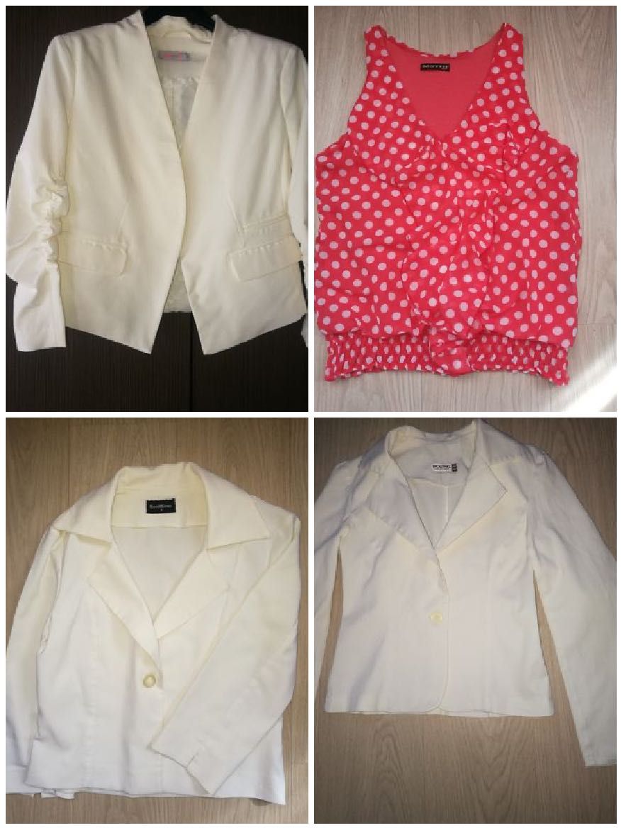 Rochii scurte/midi, bolero, sacouri, bluza, fuste, pantofi, cizme