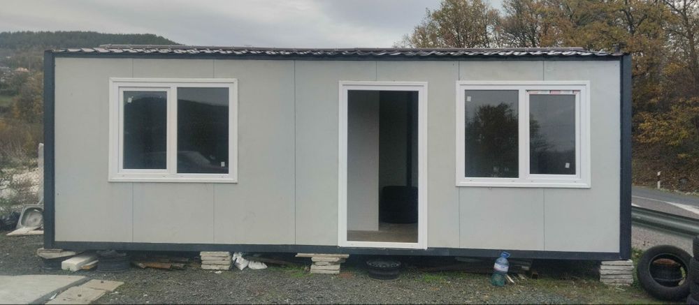 Фургон за живеене или офис  21кв.м.(7мх3м.)