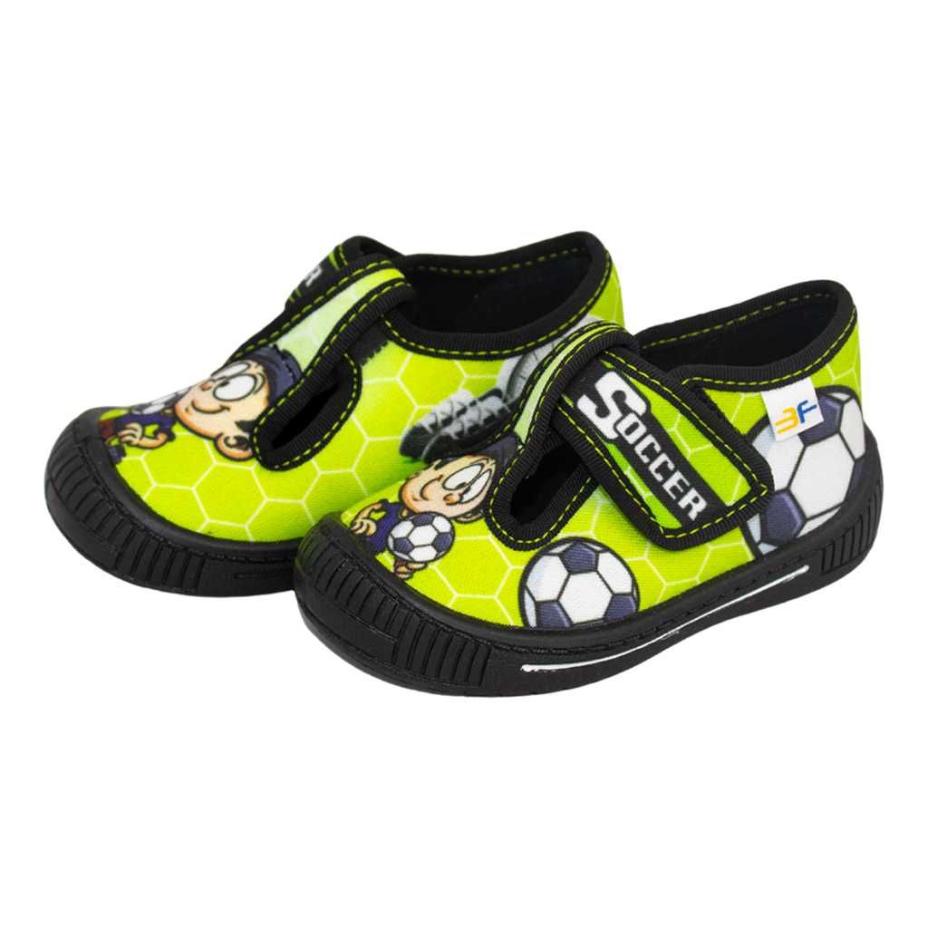 Sandale copii fotball verzi