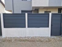 Gard metalic jaluzea | Suruburi ascunse | Botosani | Model 2025 |