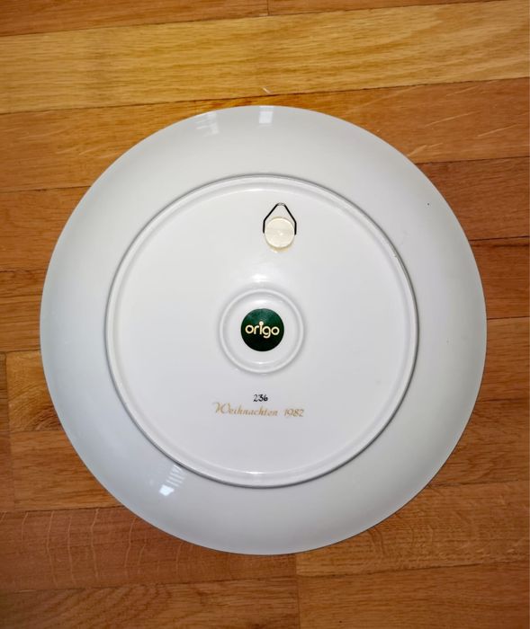 Антикварно порцеланово пано с надпис на холандски „Прави всичко добре”