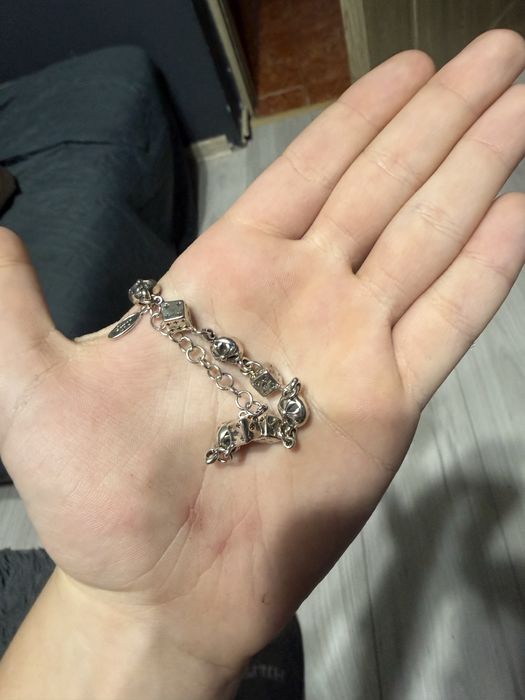 Chrome Hearts Dice Bracelet Ajustabila