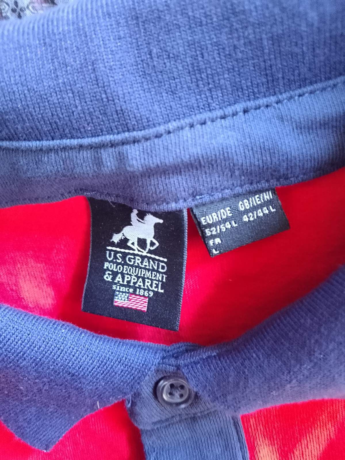 Мъжка тениска с дълъг ръкав на POLO ASSN
