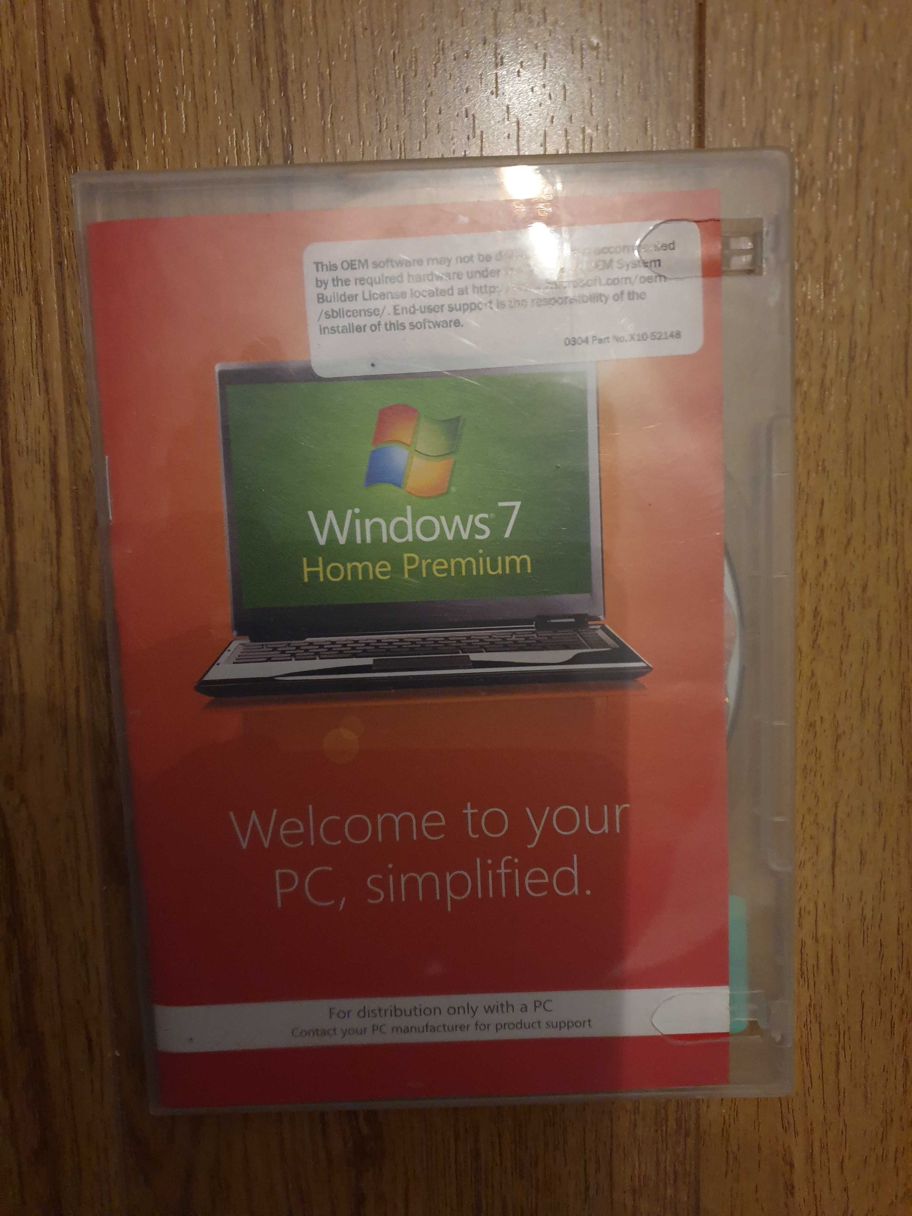 Windows 7 Home Prem / Professional 64 bit