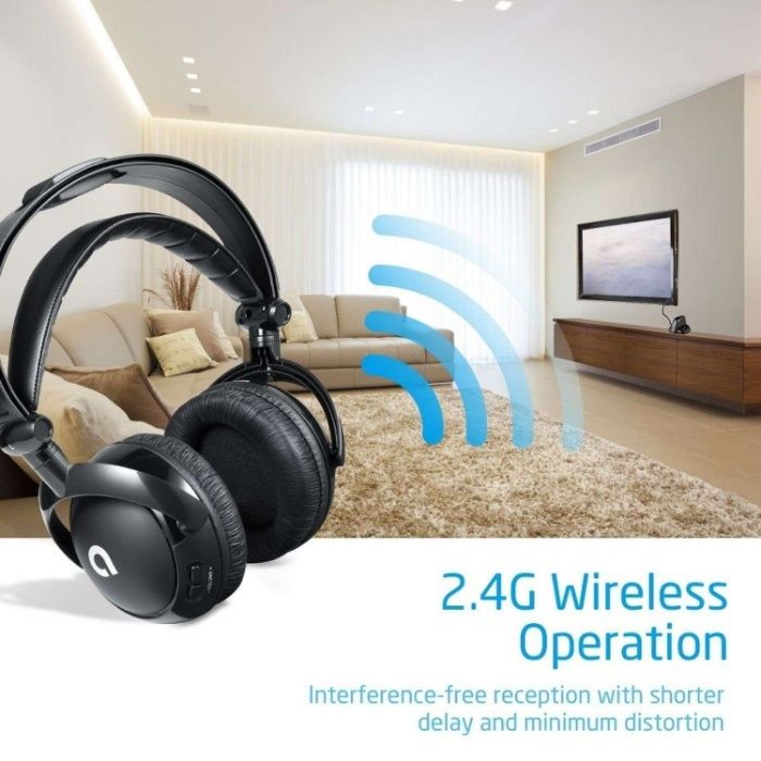 Casti profesionale gaming/TV wireless AudioMX HG-11B, NOI