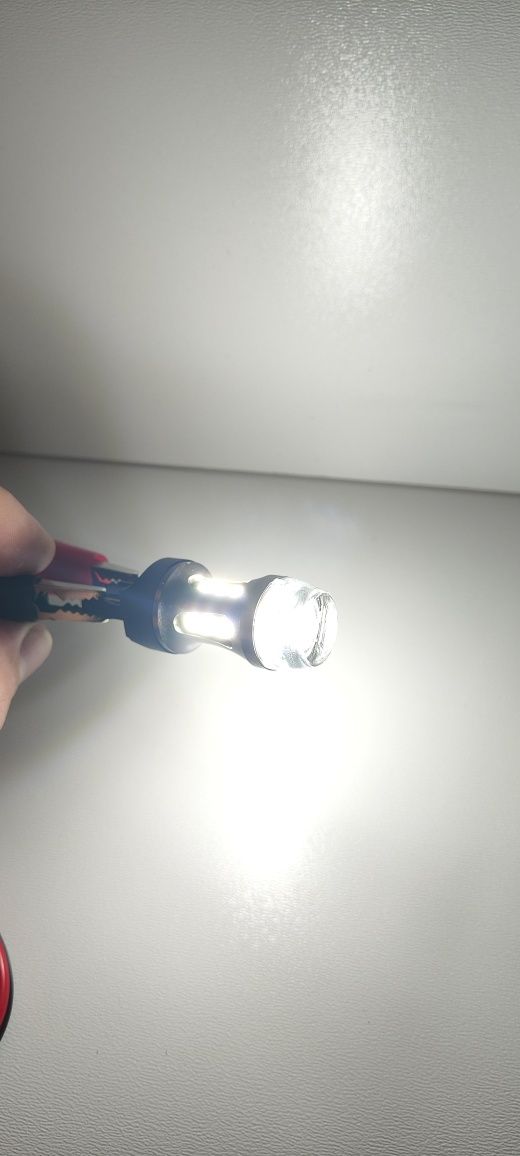 Becuri led DRL poziție W21/5W T20 Alb