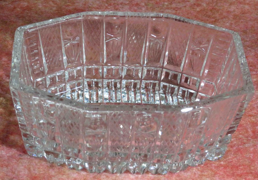 Вазы хрустальные советские разные