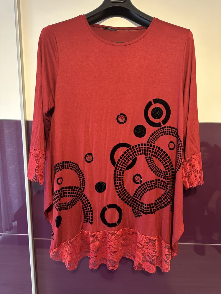 Bluza dantela mar. XL/XXL fff frumoasa!