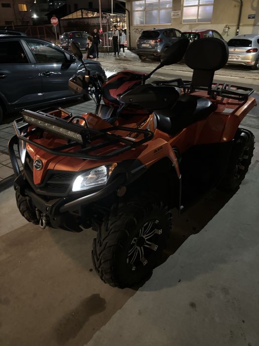 Vand Atv Cf moto  2022 + remorca Repo