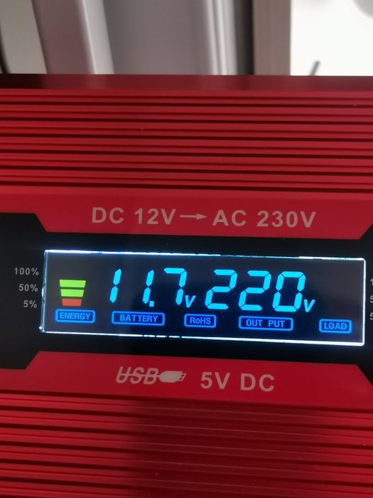 Инвертор 12в на 220в 2000вата