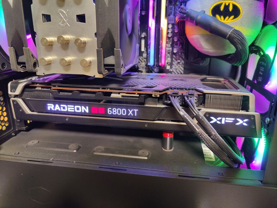 6800xt 16gb radeon amd placa video gaming xfx