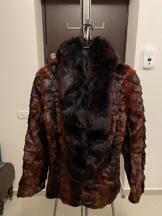 Vand Geaca Blana Vizon