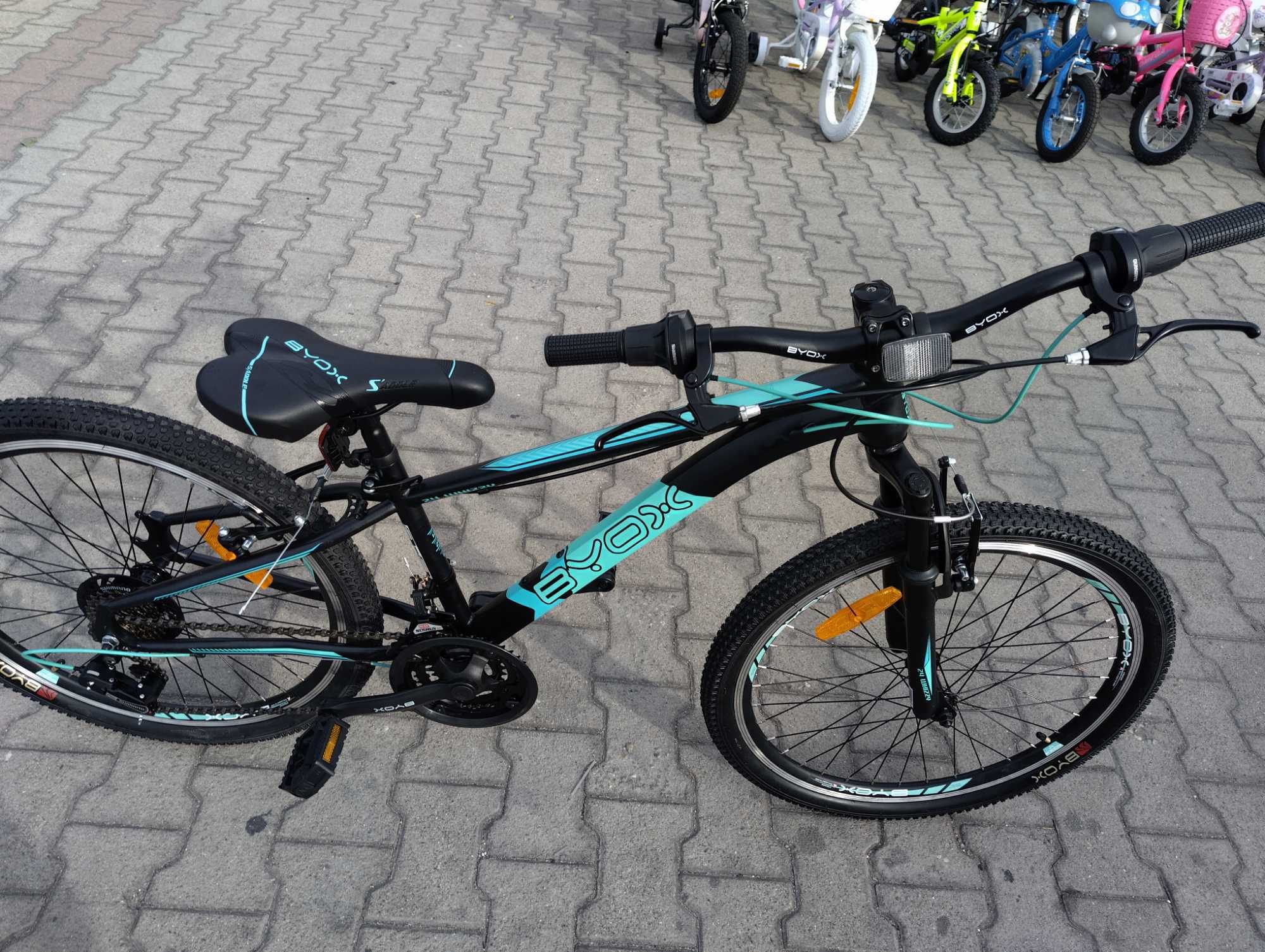BYOX Велосипед 24" WHIZZY черен