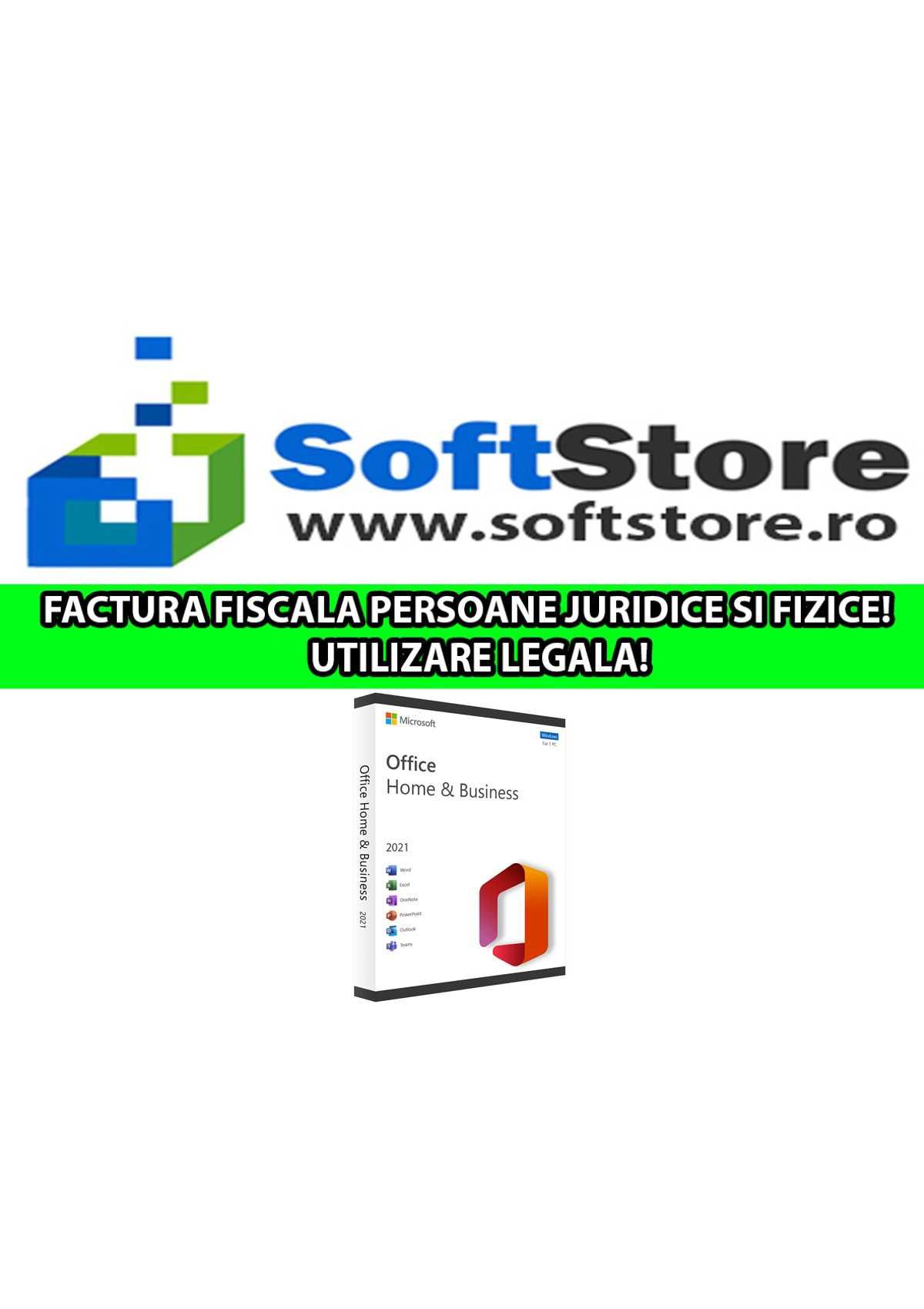 Licenta Office 2021 Home & Business (Windows) - FACTURA PJ & PF!