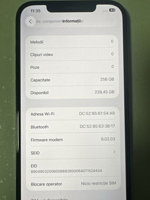 Iphone 12 pro max blue 256 gb bat 100%