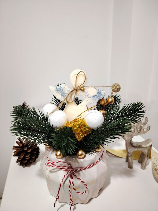 Aranjament parfumat de Crăciun