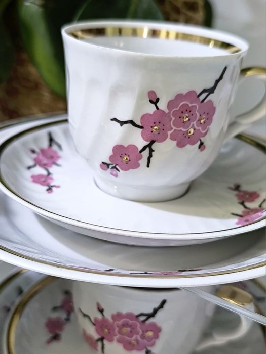 Руски порцелан сервиз за кафе