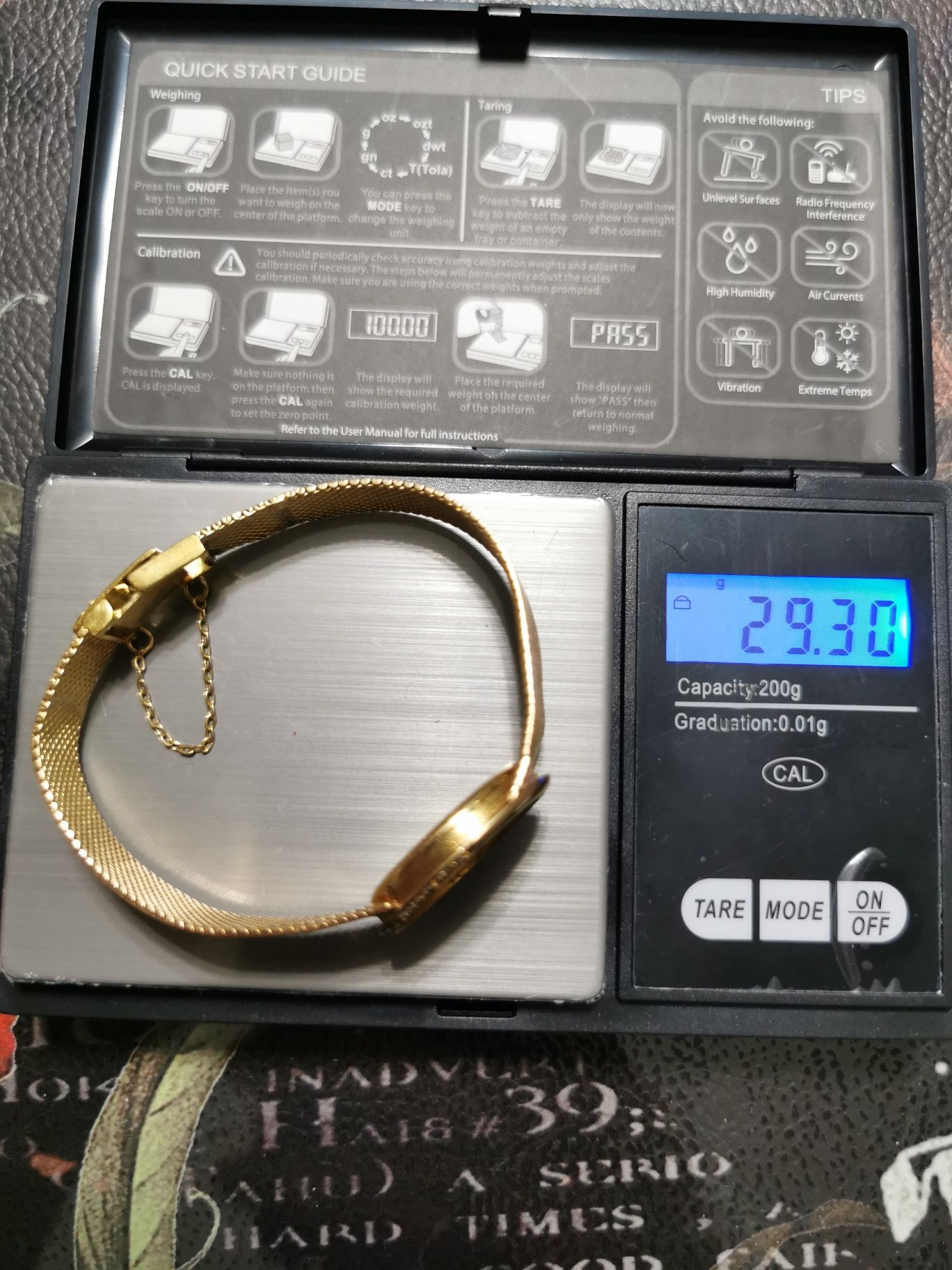 Ceas omega aur 18k cu diamante