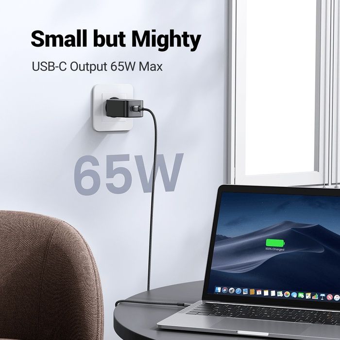 UGREEN Nexode 65W Fast Charger Зарядное устройство