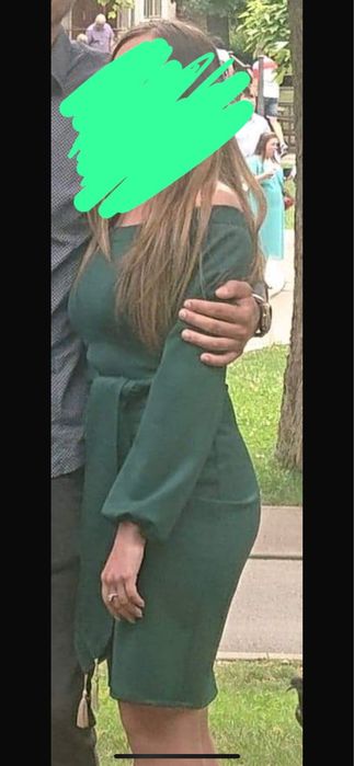 Rochie cu menca lunga