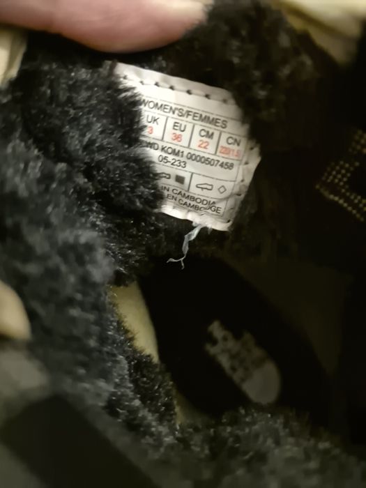 Cizme  North face 36