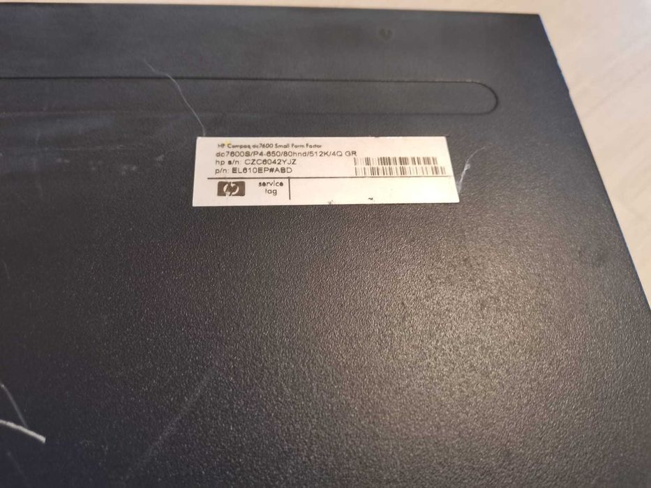 HP-Compaq DC7600SFF
