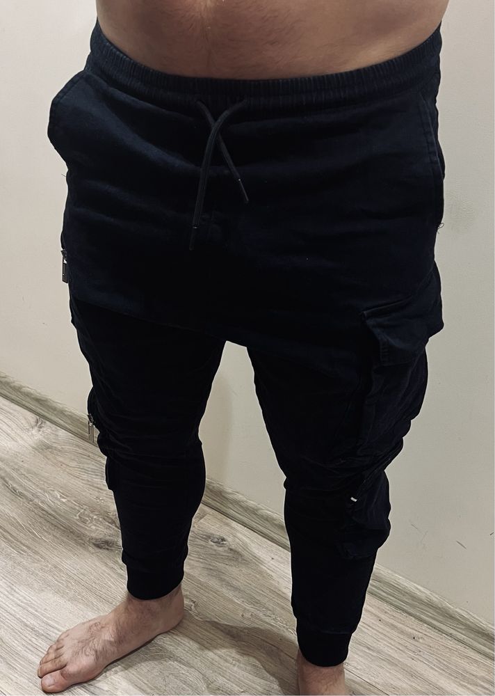 Мъжки черен панталон