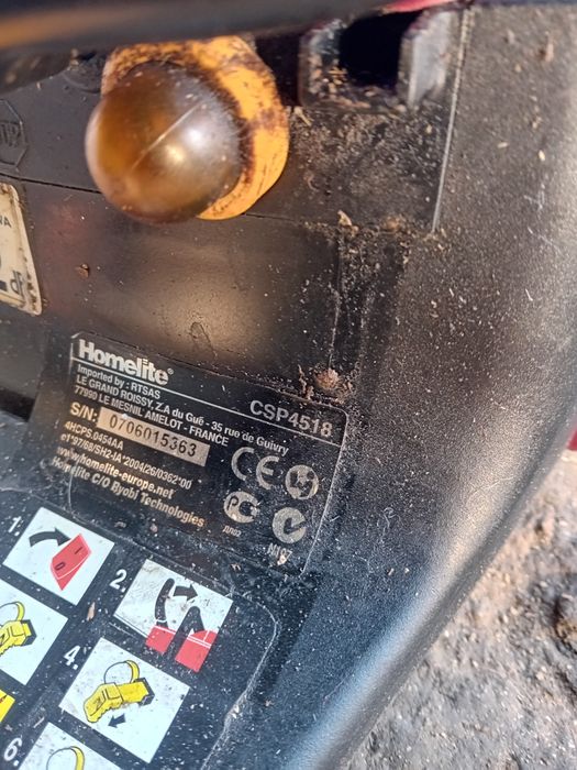 Vând drujba homelite csp 4518 cu defect la carburator