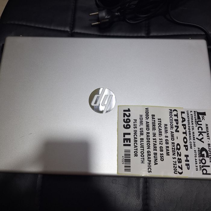 Laptop HP 8gb Ram 512 GB ssd Încărcător #47229