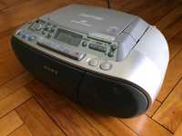 Radio-Cass-cu-CD Sony CFD-S03CPL, original, citeste MP3, impecabil.