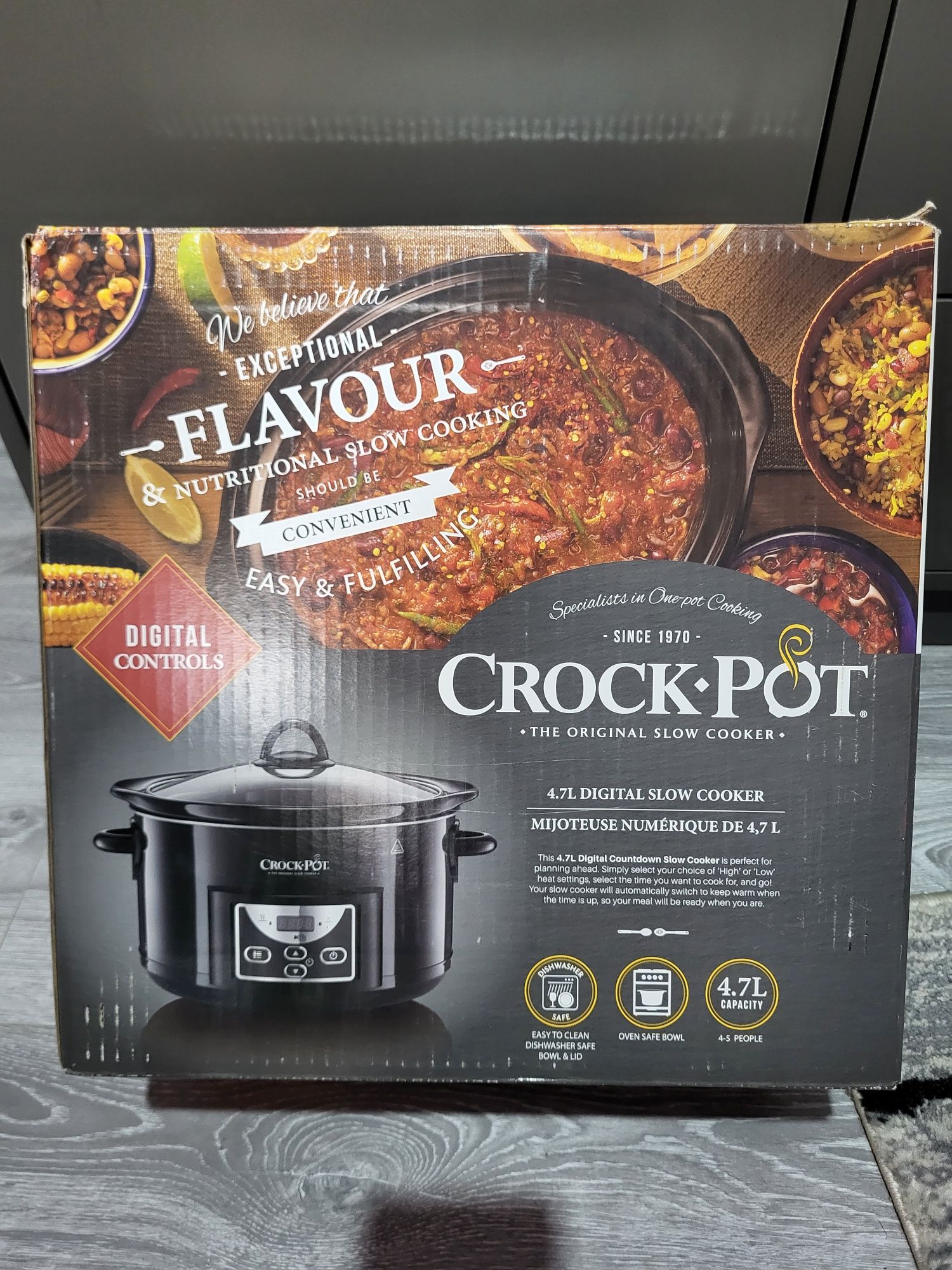 Crock Pot slow 4.7l