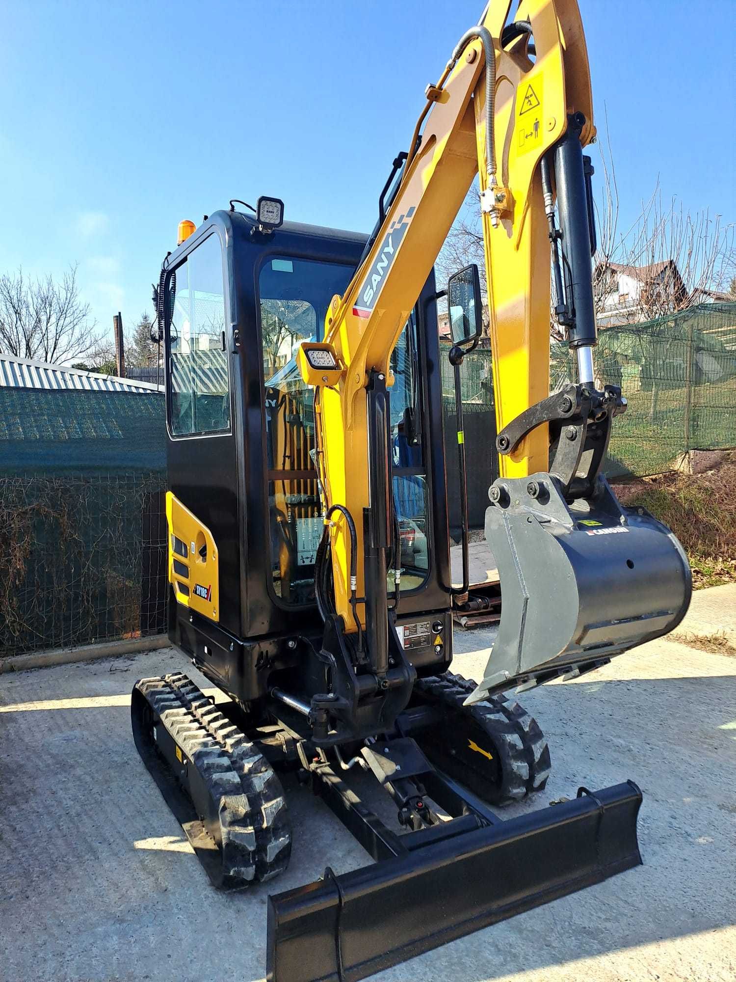 Miniexcavator Sany SY18C nou