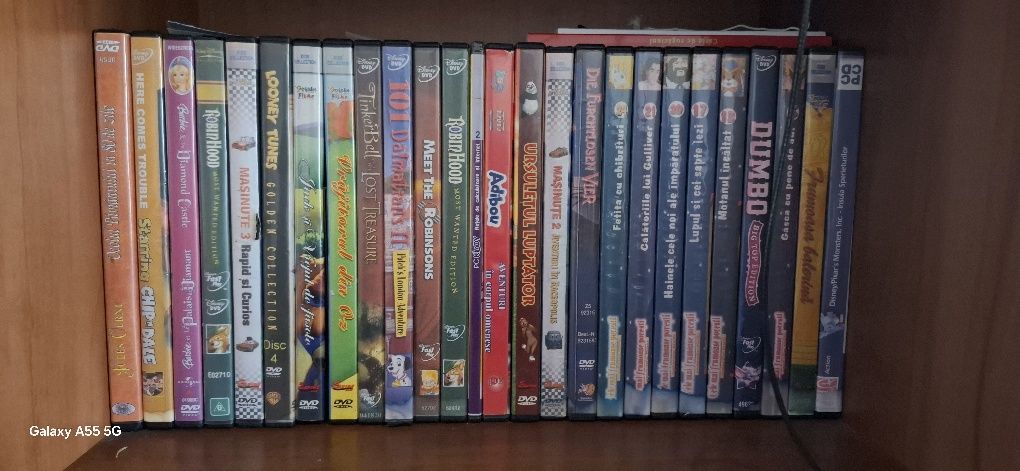 Colecție filme românești și desene animate
