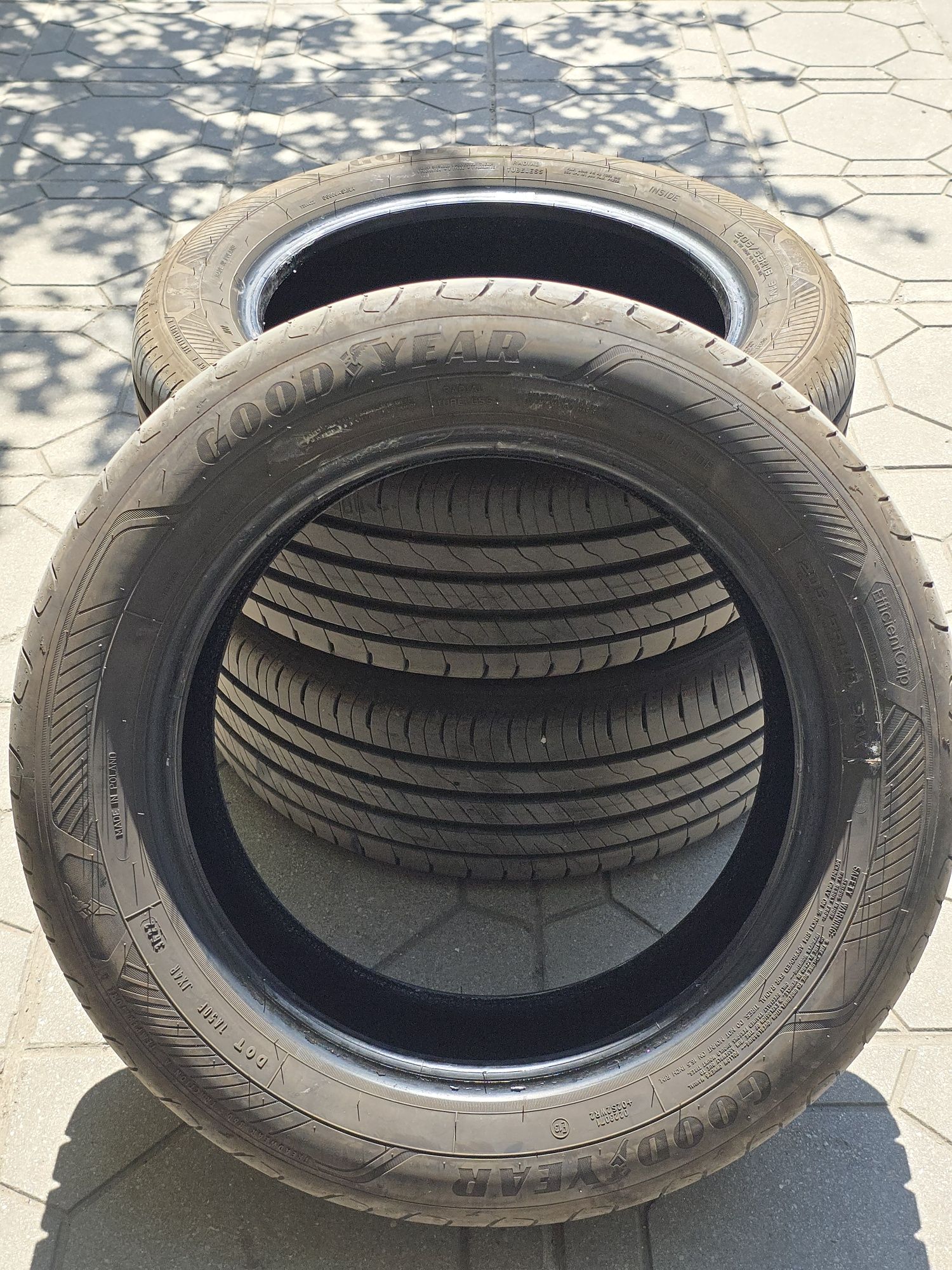 3бр. летни гуми 205/55/16 GOODYEAR Efficientgrip performance 2 (DOT а