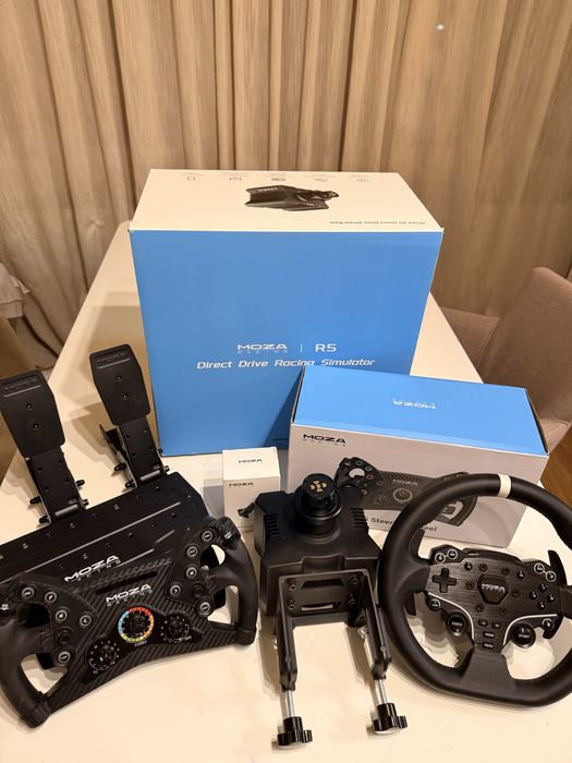 Moza R5+ks кit+pedal performance kit