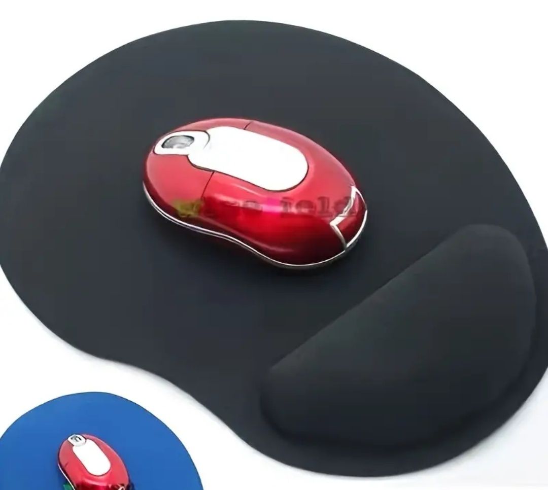 Mouse Pad cu gel / Mouse pad confort cu gel și spumă / negru