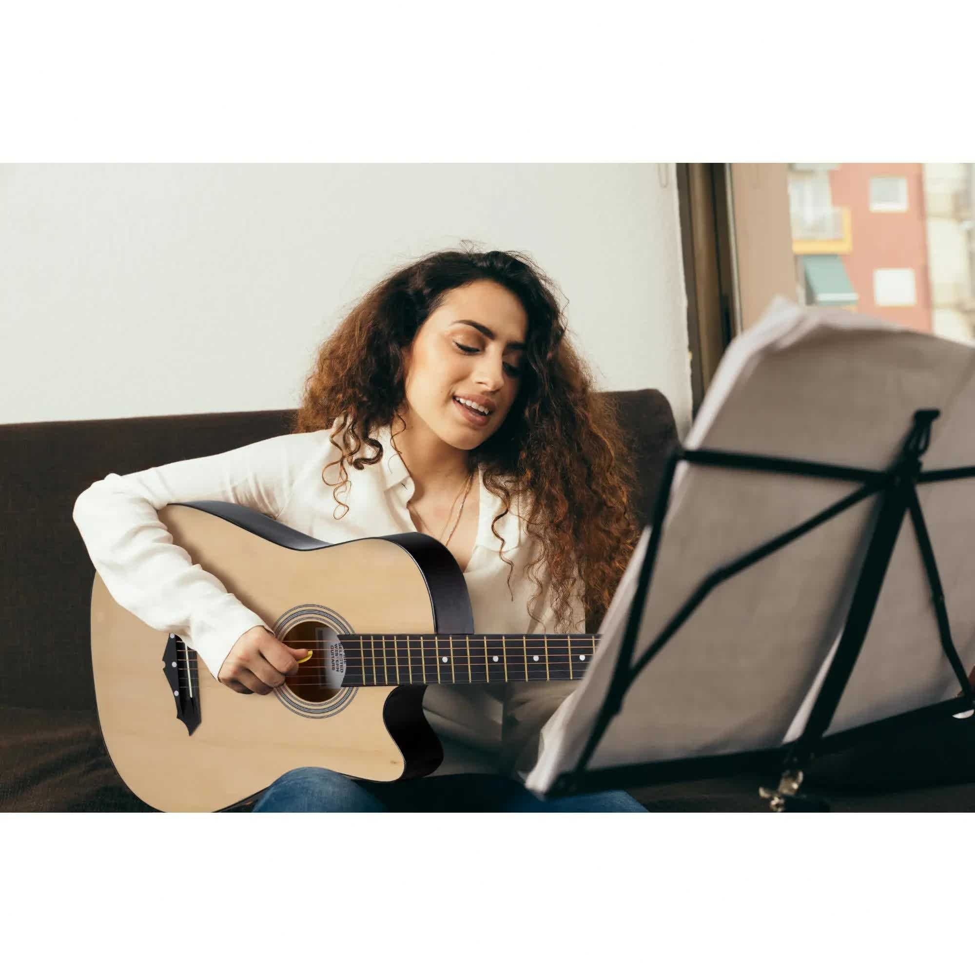 Set chitara acustica Rocktile WSD-5C-NT Slim Line Cutaway