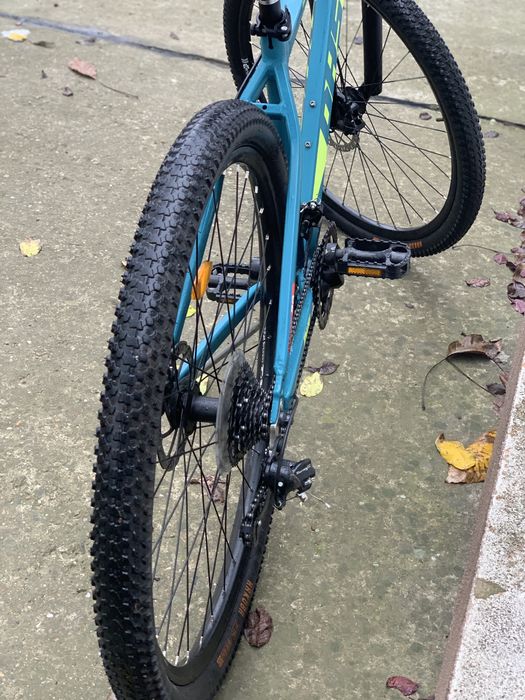 Bicicleta ca si noua a fost folosita de cateva ori