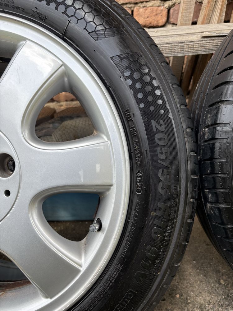 Mercedes 16 джанти  5 х112 с хубави гуми