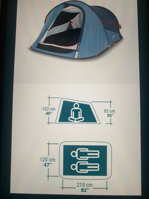 Okazie !!! Candelabru sa vandut si cort Quechua 2 per/ 2sec !