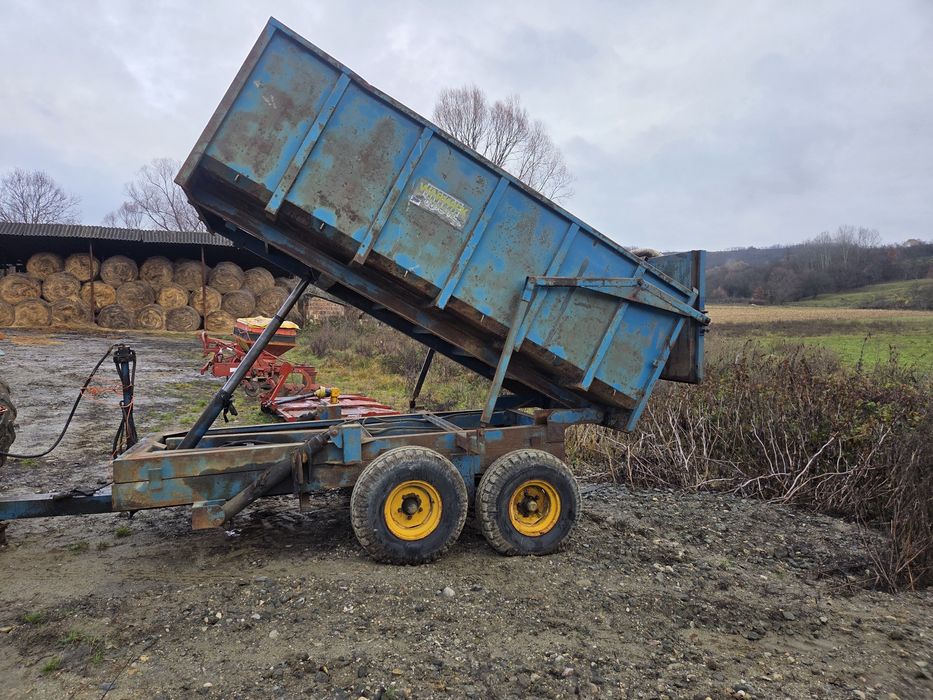 Remorca agricola tandem 8 tone