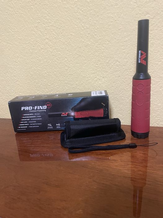 Prодавам Minelab Pro-Find 40 – ползван само веднъж, 2 години гаранция!