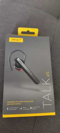 Jabra talk 45 in cutie cu toate accesoriile.