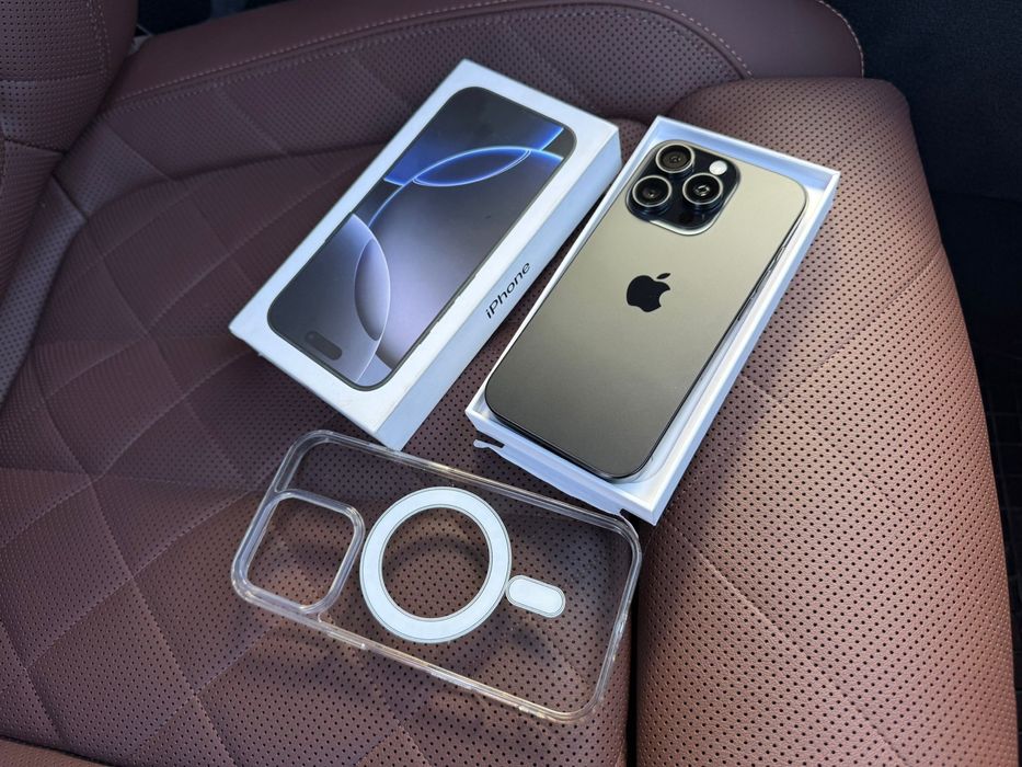 Iphone 16 Pro Black Titanium Garantie 10/10 Neverlocked