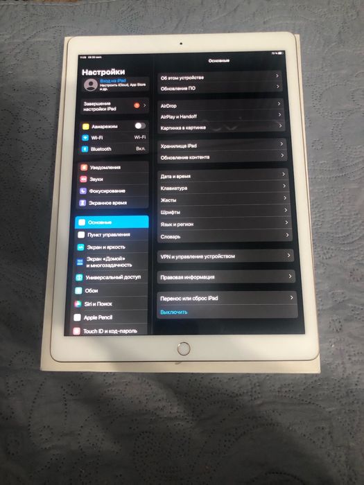 Ipad pro 12.9  память 128 гигов