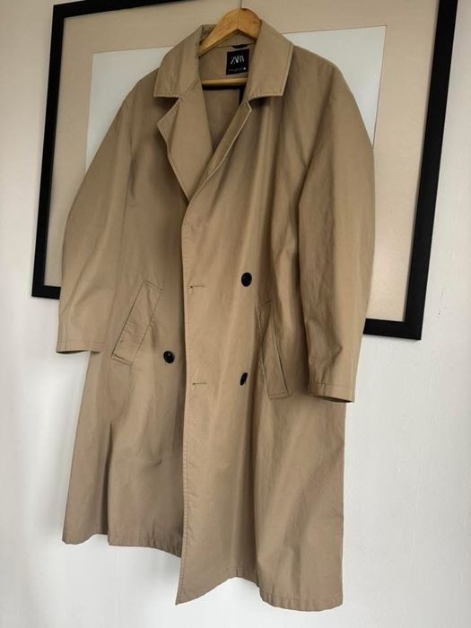 Zara тренч палто