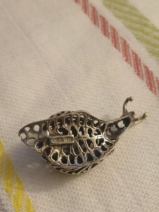 Miniatura argint masiv 800