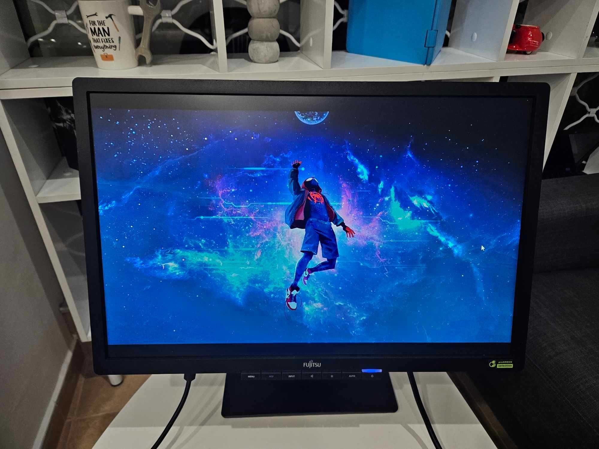 +Гаранция! Монитор Fujitsu B22W-6 LED 22" инча + кабели