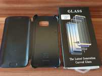 Husa activa s6 edge si folie sticla