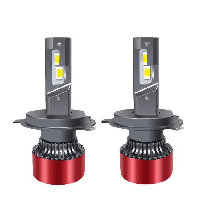 Set becuri led auto T30 H1 H7 H8 H9 H11 H4 HIR2 HB3 HB4 56w 4300k CSP